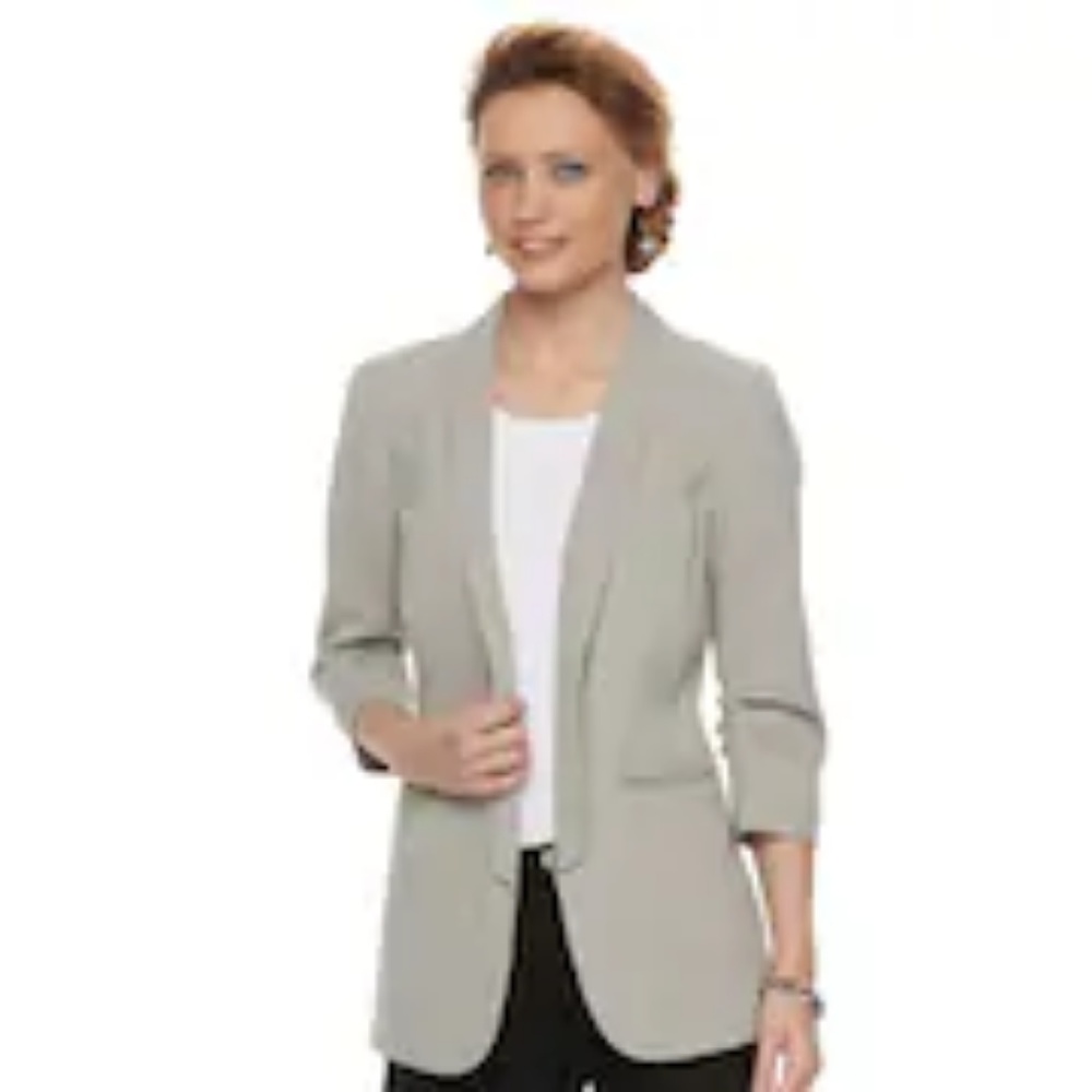 EUC Apt 9 khaki blazer